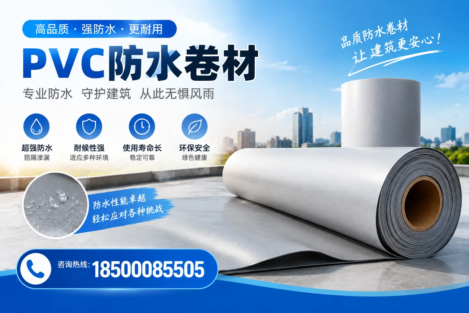 如何选择高质量的PVC防水卷材？黔西南消费者必看指南
